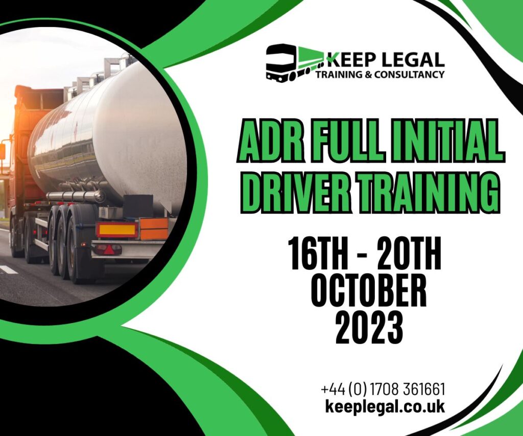 adr driver training October 2023